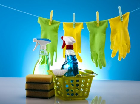Clean curtains improving a fresh indoor environment